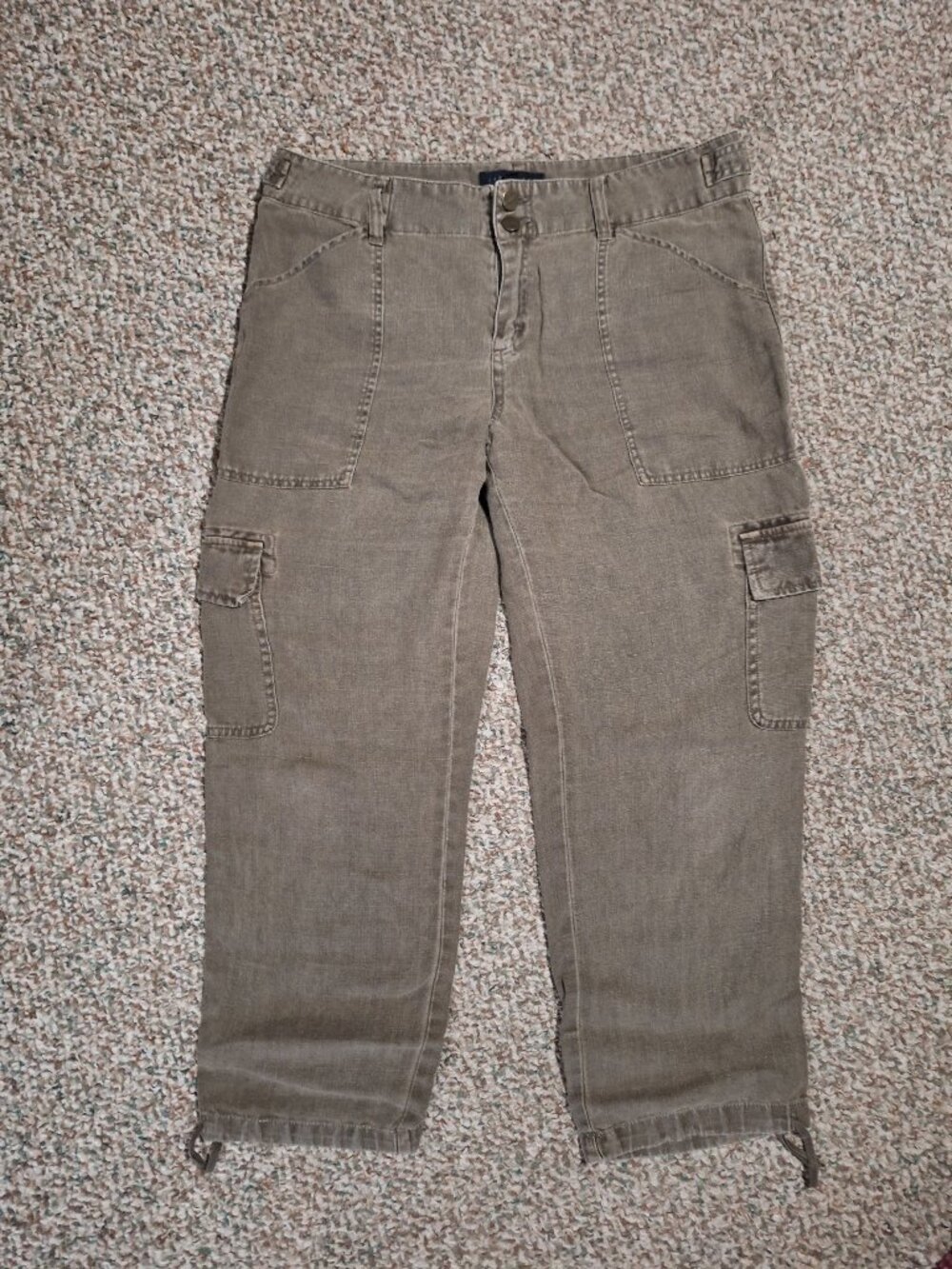 NWOT Sanctuary Linen Capris Size 29